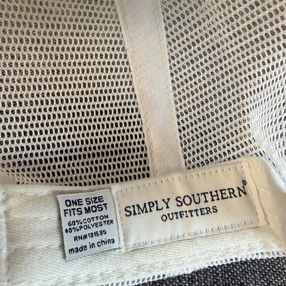 Simply Southern Adult America Here For The Beer Snapback Hat Rope Cap Corduroy - Picture 2 of 10